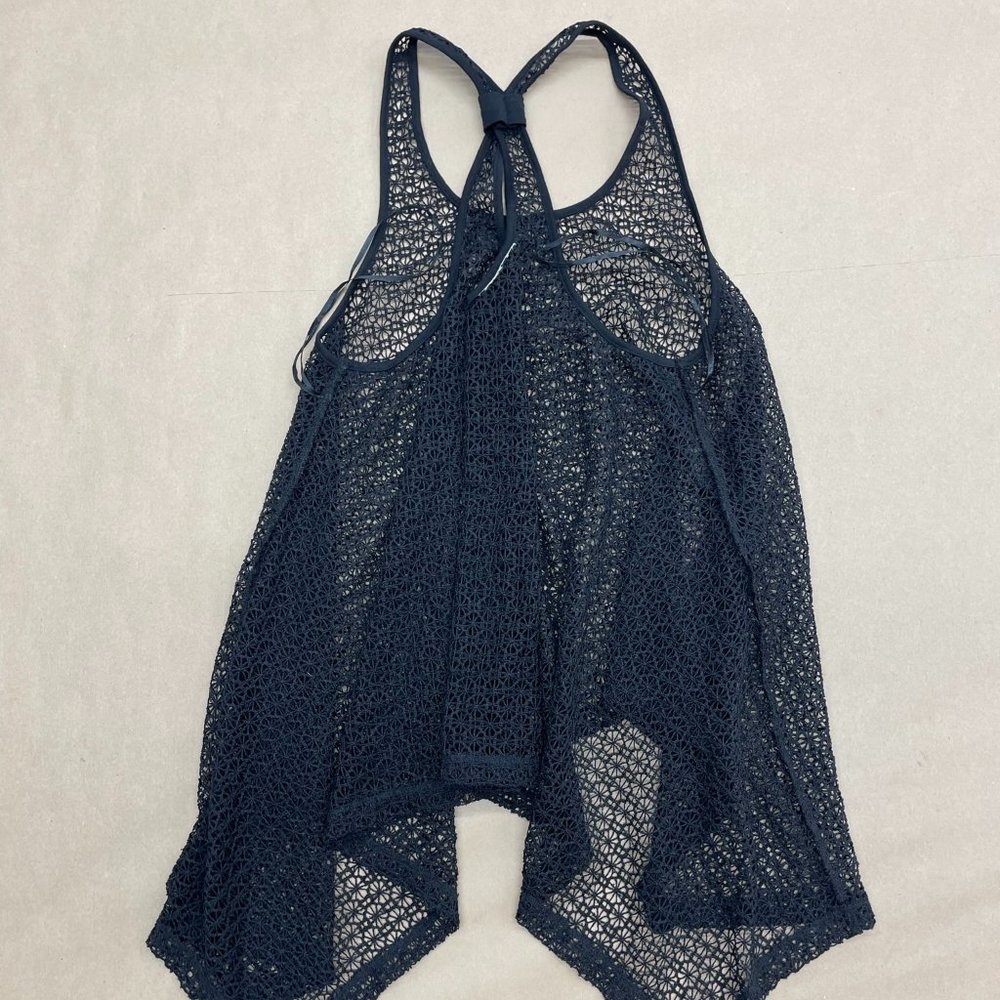 Geometric Lace Tank Top